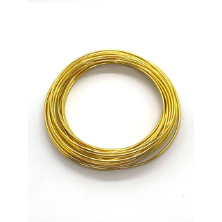 Draad Aluminium - Goudkleurig - 1,5mm x 6meter