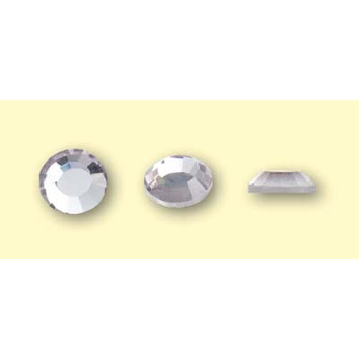 Strass steentjes rond 6pcs / ss20. 4,70-4,8mm