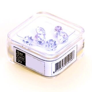 Strass steentjes rond 12pcs / ss12, 3,1 - 3.2mm