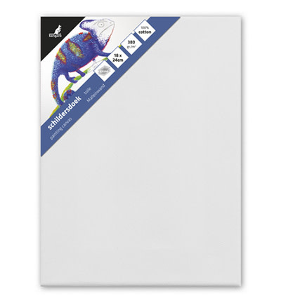 Schildersdoek 100% katoen 18x24cm