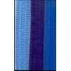 Chenille blauw mix 50cm x 6mm 9st