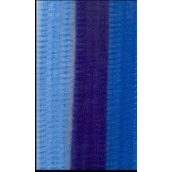 Chenille blauw mix 50cm x 6mm 9st
