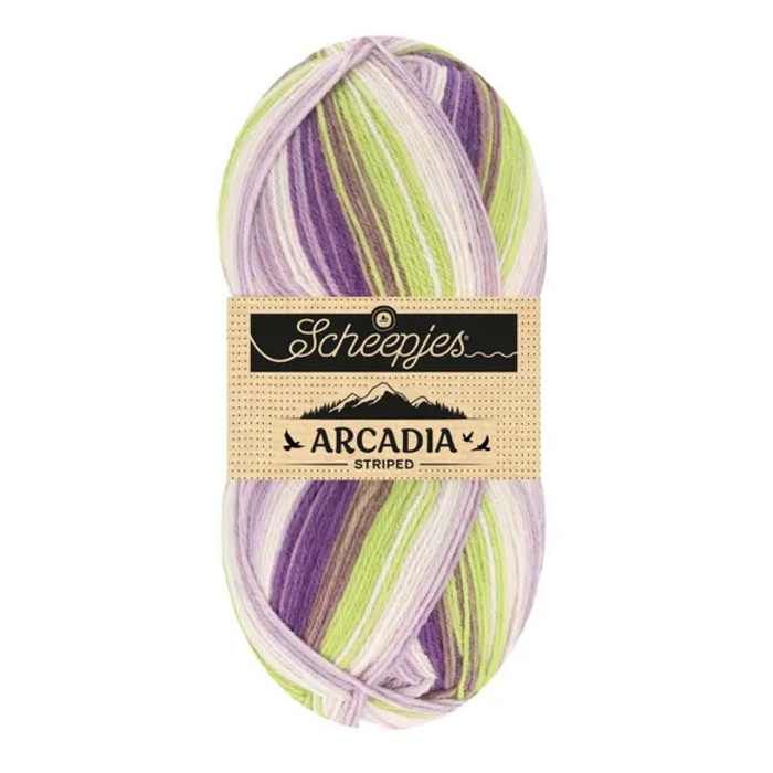 Scheepjes Arcadia Striped 1x100gr - 919 kelp