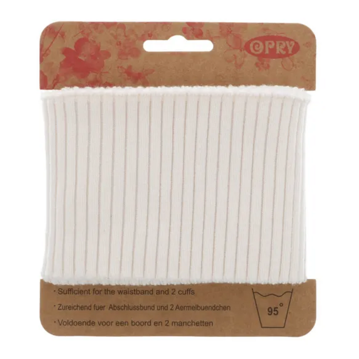 Opry boord en manchetten elastisch 70mm - 1,1m