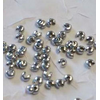Knijpkraal verberger platinum 4mm 50st in zakje