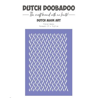 Dutch Mask Art - DDBD - Floral Waves A5