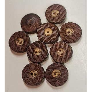 Knoop hout bast 20mm per stuk