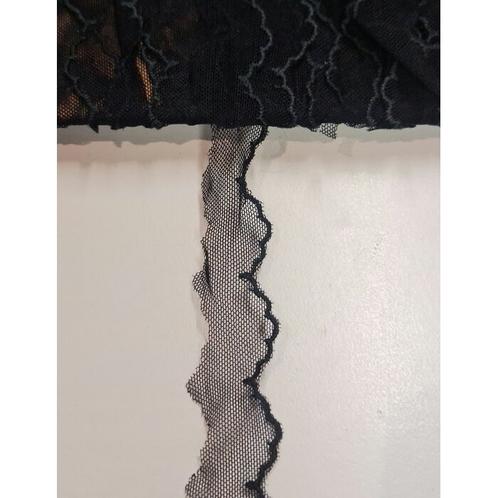 Kant zwart 25mm per meter