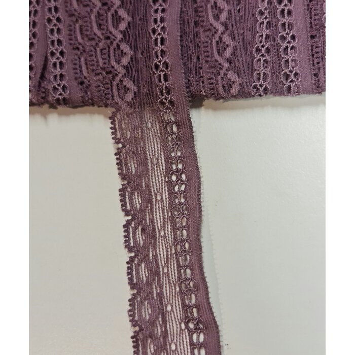 Kant elastisch middel paars 30mm