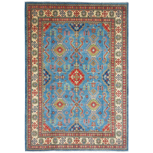 Handgeknoopt kazak tapijt 363x280 cm oosters kleed vloerkleed Handgeknoopt kazak tapijt 363x280 cm oosters kleed vloerkleed