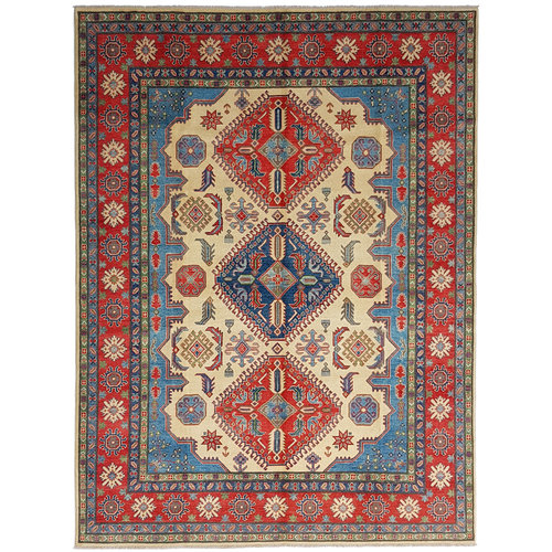 Handgeknoopt kazak tapijt 360x278 cm oosters kleed vloerkleed Handgeknoopt kazak tapijt 360x278 cm oosters kleed vloerkleed