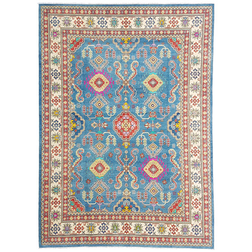 shal Hand knotted 11'9x 9' wool kazak area rug 365x282 cm Oriental carpet shal Hand knotted 11'9x 9' wool kazak area rug 365x282 cm Oriental carpet