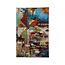 ZARGAR RUGS Hand knotted 9'67x6'56 Modern Art Deco Wool Carpet Painting Art Rug abstract