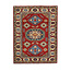 ZARGAR RUGS Quality Wool Red Rug Tribal 4'85x3'28 Hand knotted carpet Royal kazak