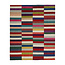 ZARGAR RUGS Modern Kilim Rug 9'54x8'33 Multi colour Hand Weaven Oriental Area Rug Carpet