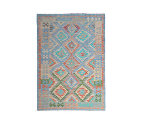 Traditional Hand Woven Wool Kilim 7 64x5 38 Carpet Rug 233x164 Cm Zargar Rugs