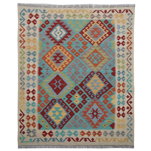 Kelim Teppich 194x150 cm afghan kelim teppich Kelim Teppich 194x150 cm afghan kelim teppich