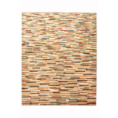 Handgeknoopt Modern tapijt 247x196 cm oosters kleed vloerkleed Handgeknoopt Modern tapijt 247x196 cm oosters kleed vloerkleed