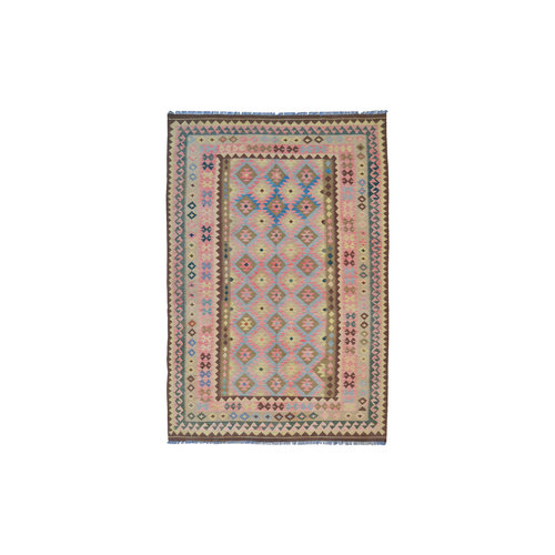 Handgeweven Kelim oosters kleed tapijt 306x200 cm vloerkleed Handgeweven Kelim oosters kleed tapijt 306x200 cm vloerkleed