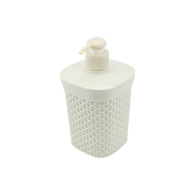 Zeepdispenser 500 ml Diamond  - Ivoorwit