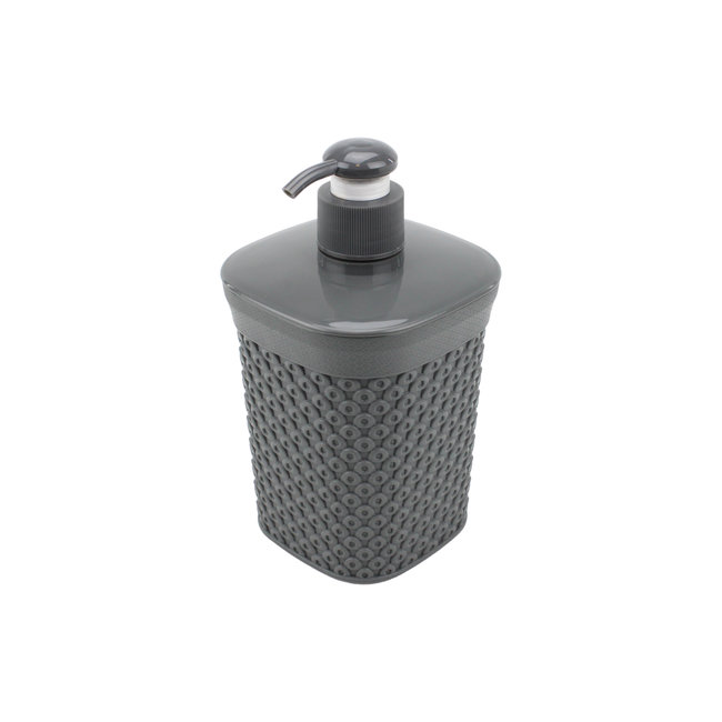 Zeepdispenser 500 ml Diamond  - Antraciet