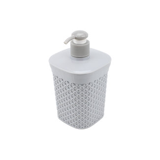 Hobby Life Zeepdispenser 500 ml Diamond  - Grijs