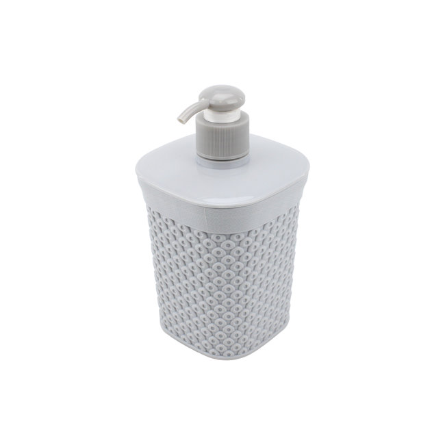 Zeepdispenser 500 ml Diamond  - Grijs