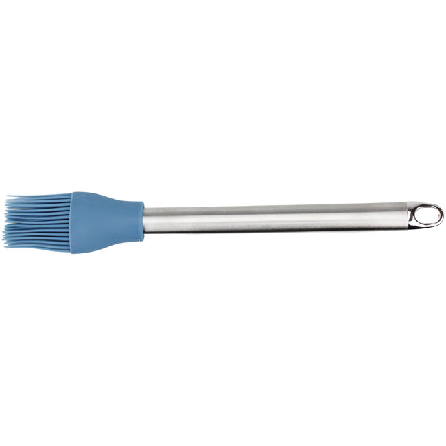 Bakkwast Siliconen - RVS - 26 cm - Anti-aanbak - Blauw