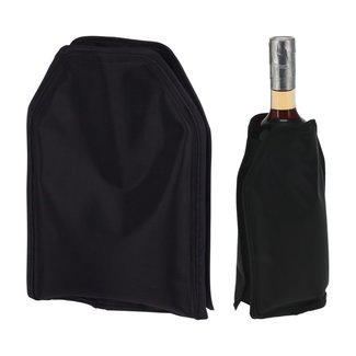 Excellent Houseware Koelelement voor Flessen - Wijnkoeler - Champagnekoeler - Zwart