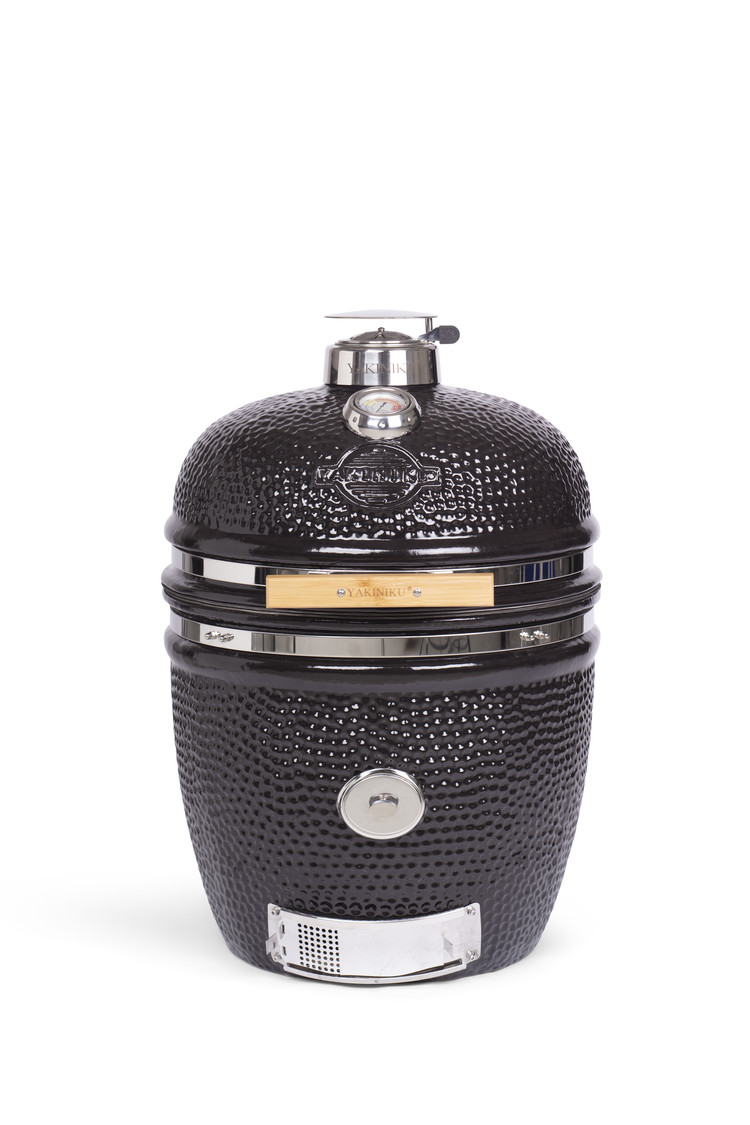 Large Yakiniku Grill 19" Set met onderstel en zijbordjes ( VOORLOPIG NIET LEVERBAAR )