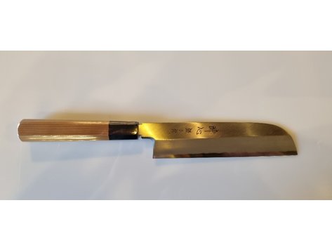Suisin Usuba Kamagata 18 cm Hitachi Yasuki Steel Ginsan
