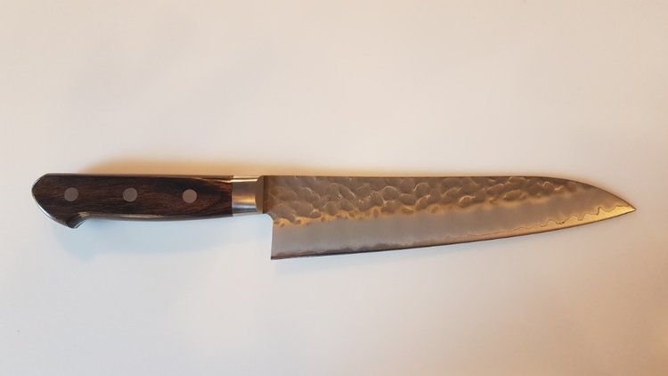 Tsunehisa AUS 8 Gyuto Tsuchime 24 cm