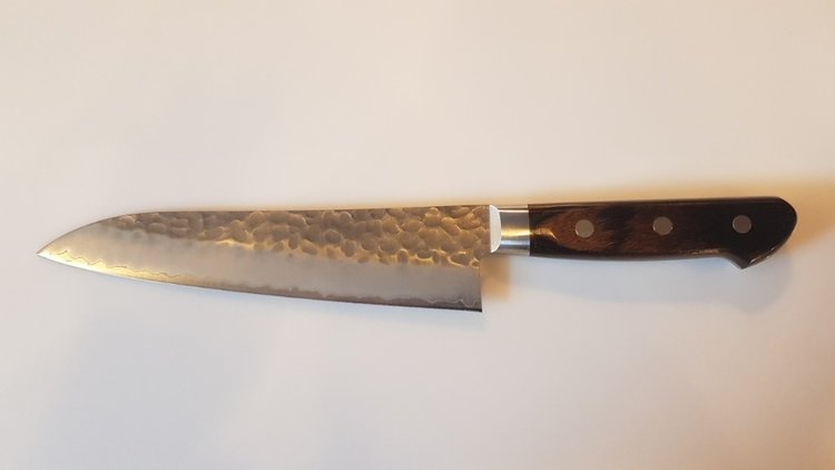 Tsunehisa AUS 8 Gyuto Tsuchime 24 cm