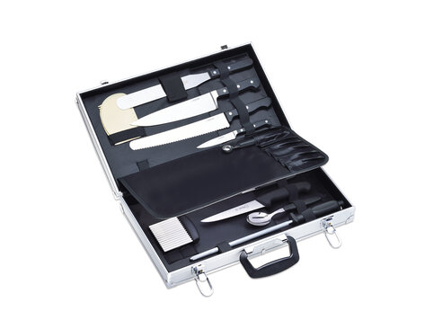 Messenkoffer met magneet , voor 20 messen en of tools