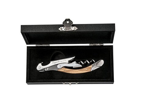 Laguiole Style De Vie Laguiole Style de Vie Kurkentrekker Olijfhout Luxury Line