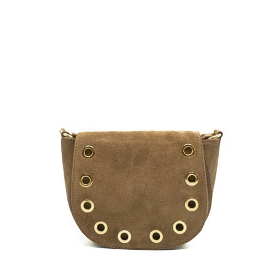The Sak Leather & Sparkle Suede Shoulder or Crossbody Bag Purse Taupe &  Beige | eBay