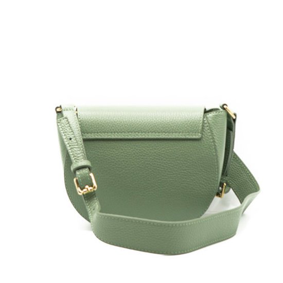Lila Leather Cross Body Bag - Olive Green – Tarelle