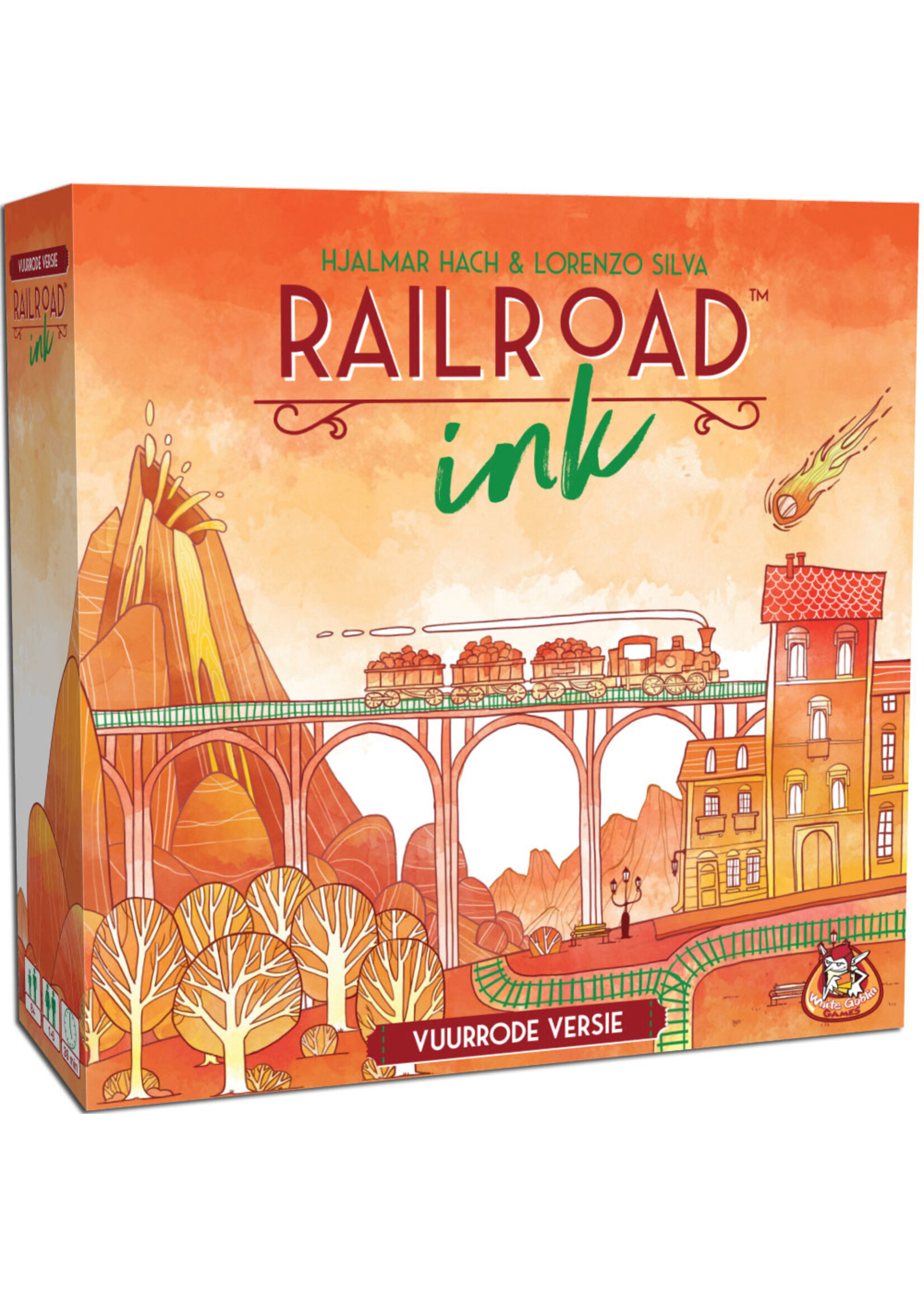 White Goblin Games Railroad Ink: Vuurrood  (NL)