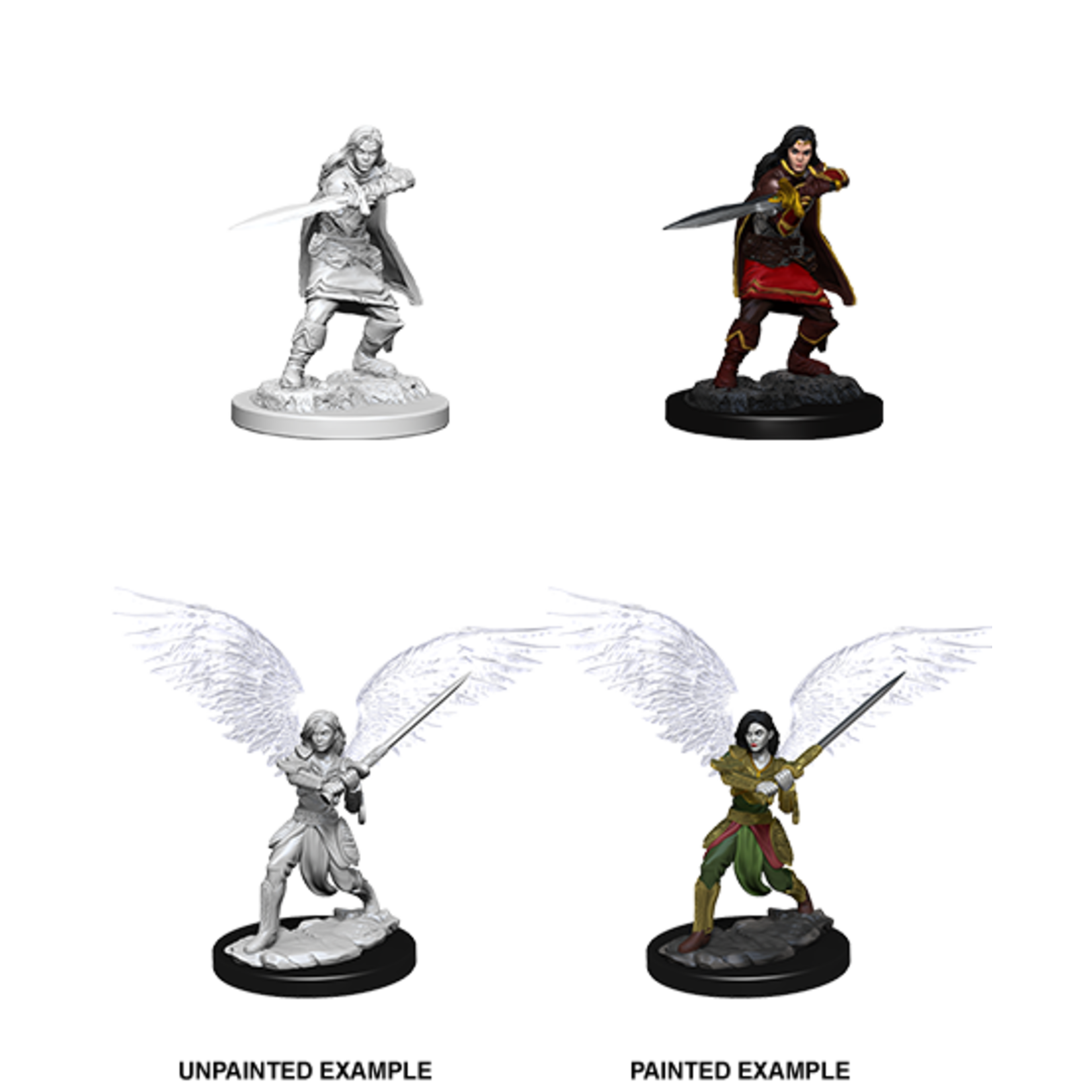 Wizkids D&D Nolzur's Marvelous Miniatures Aasimar Fighter Female