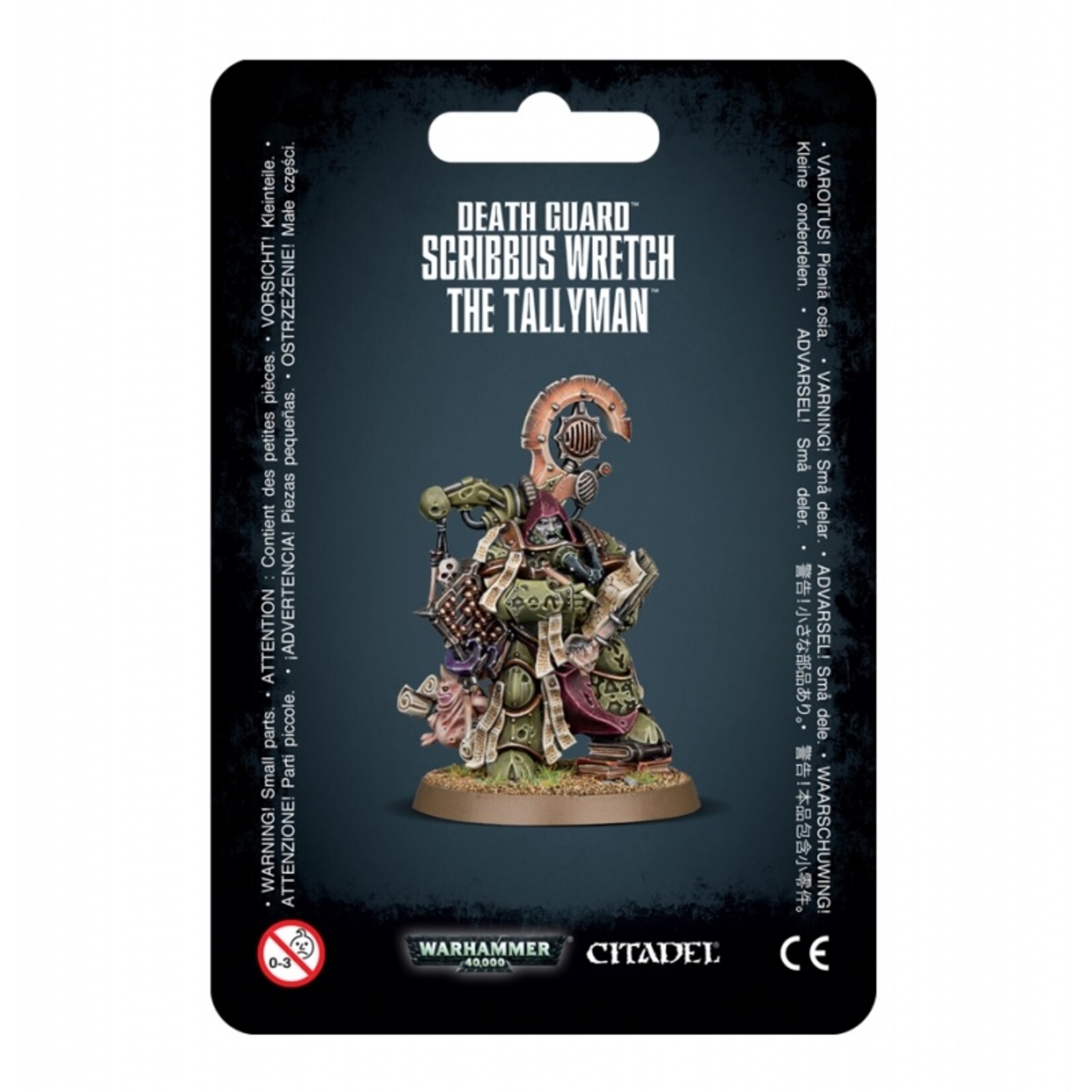 Games Workshop Death Guard Scribbus Wretch The Tallyman