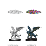 Wizkids D&D Nolzur's Marvelous Miniatures Blue Dragon Wyrmling