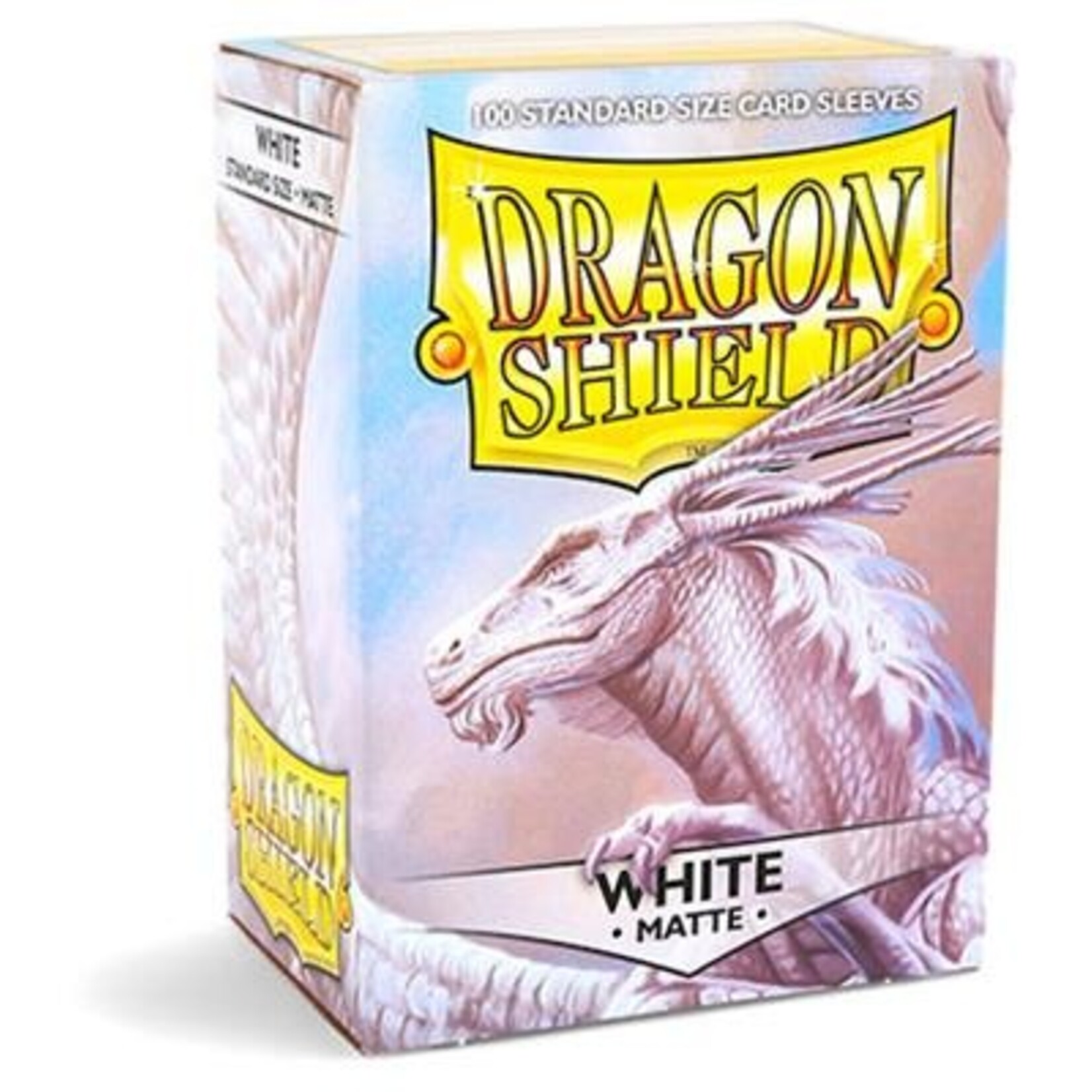 Dragonshield Dragonshield 100 Box Sleeves Matte White