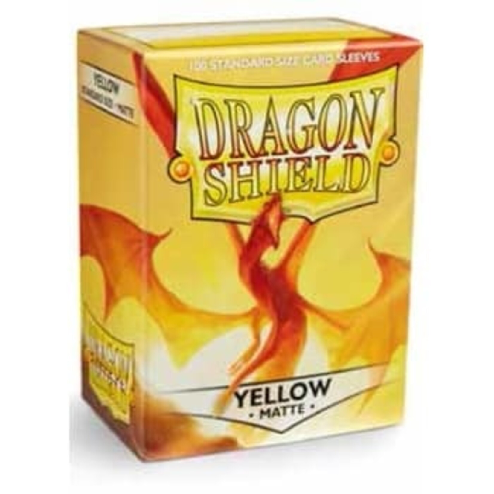 Dragonshield Dragonshield 100 Box Sleeves Matte Yellow