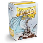 Dragonshield Dragonshield 100 Box Sleeves Matte Silver