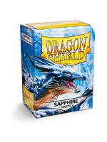 Dragonshield Dragonshield 100 Box Sleeves Matte Sapphire