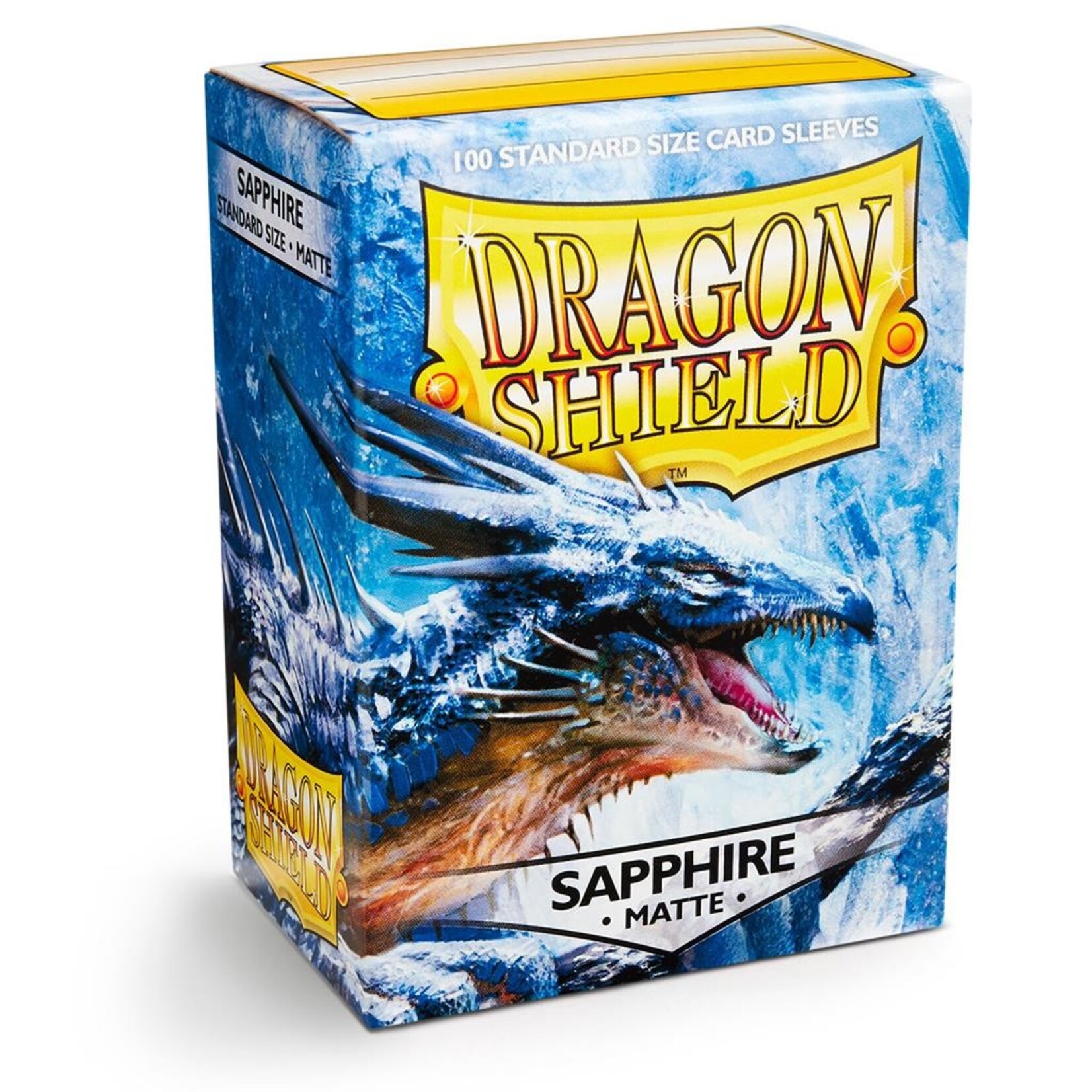 Dragonshield Dragonshield 100 Box Sleeves Matte Sapphire