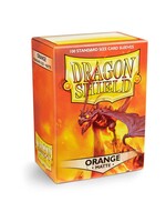 Dragonshield Dragonshield 100 Box Sleeves Matte Orange