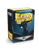 Dragonshield Dragonshield 100 Box Sleeves Matte Jet