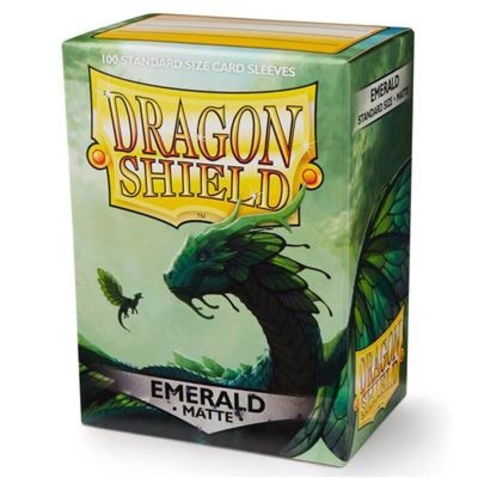 Dragonshield Dragonshield 100 Box Sleeves Matte Emerald