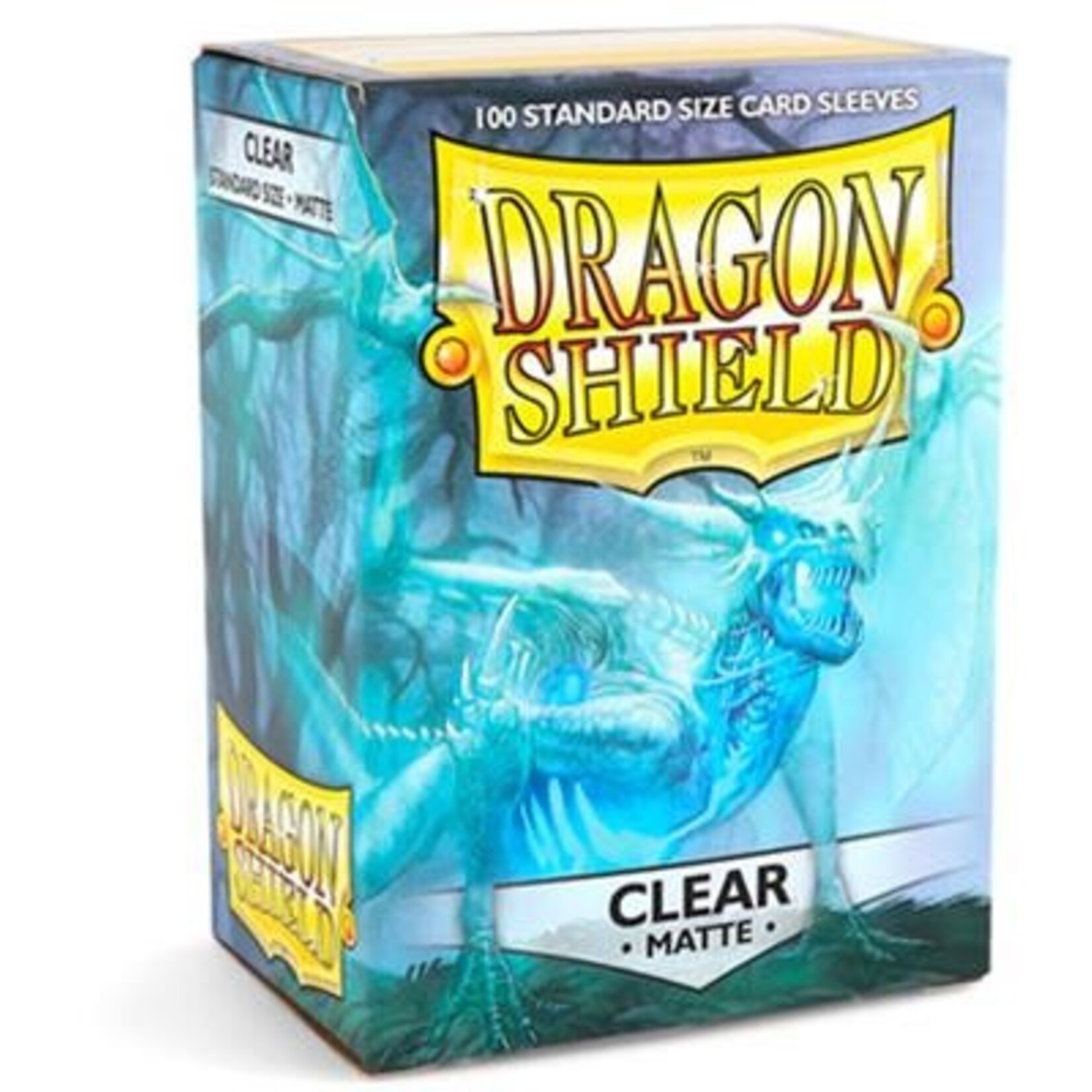 Dragonshield Dragonshield 100 Box Sleeves Matte Clear